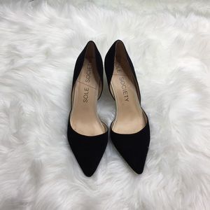 Black Dorsey Heels